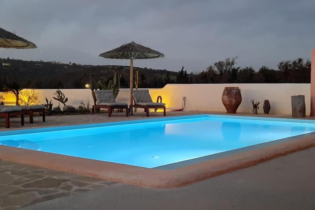 Villa Louloudia Stylish Luxury Villa With Private Pool Pitsidia Dış mekan fotoğraf