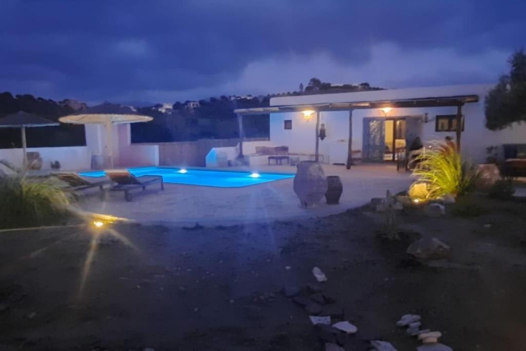 Villa Louloudia Stylish Luxury Villa With Private Pool Pitsidia Dış mekan fotoğraf